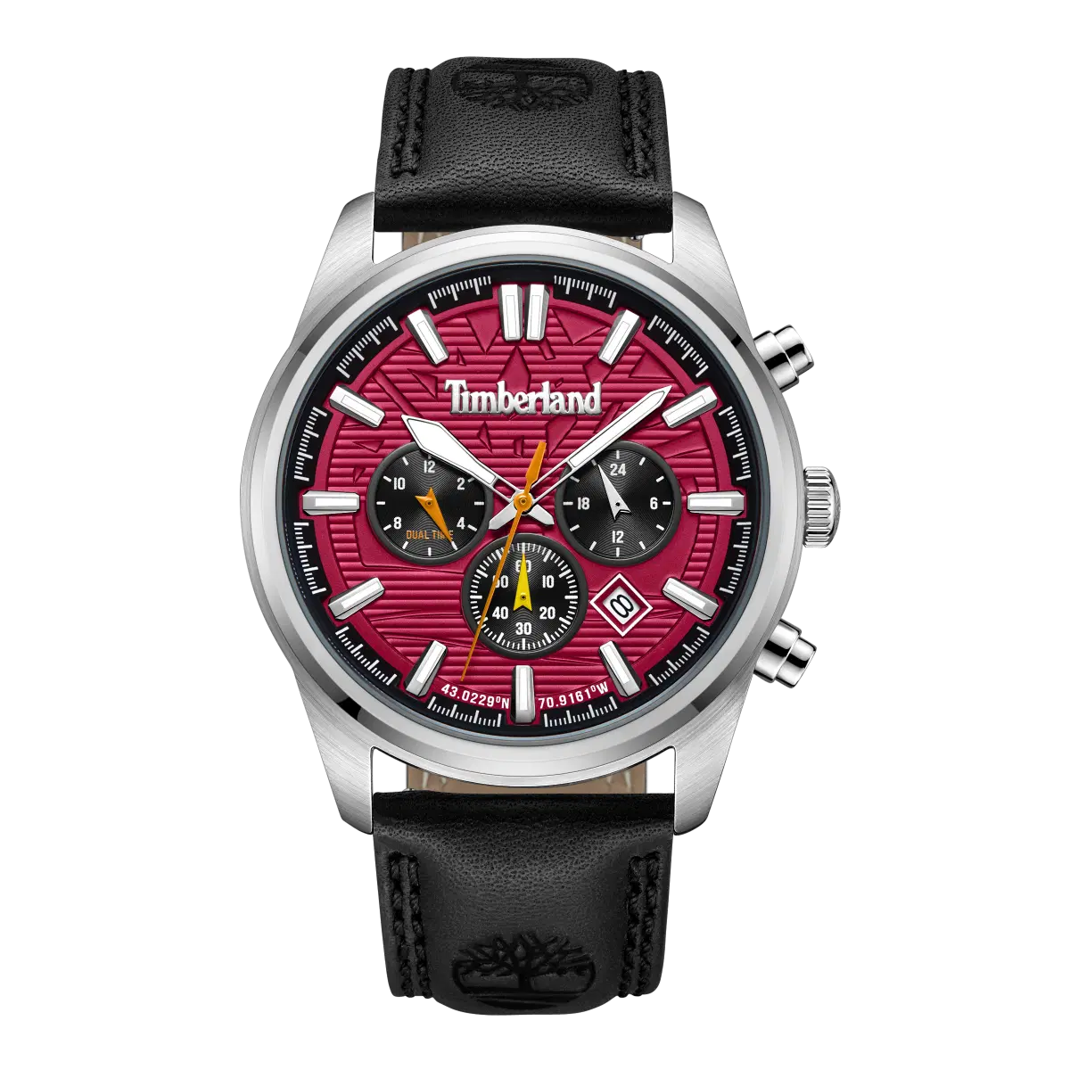 Timberland Northbridge gent watch with black leather