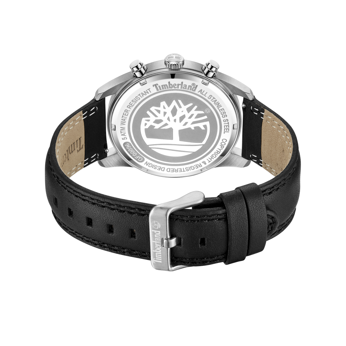 Timberland Northbridge gent watch with black leather