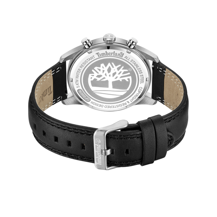 Timberland Northbridge gent watch with black leather