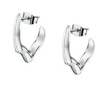 Trussardi T-DESIGN ladies earring steel silver size 20MM