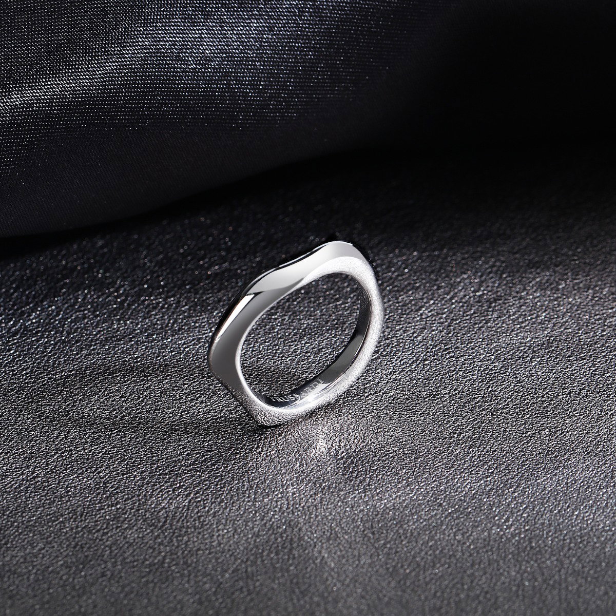 Trussardi T-DESIGN women ring stainless steel silver size 12