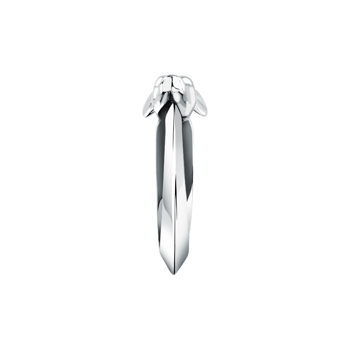Trussardi T-HERITAGE ladies ring stainless steel silver size 16