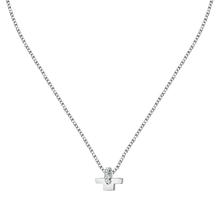 Trussardi ladies necklace T-LOGO PEND silver size 40+5CM