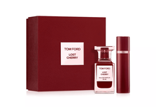 طقم عطر توم فورد لوست شيري - أو دو برفيوم 50مل + بخاخ سفر