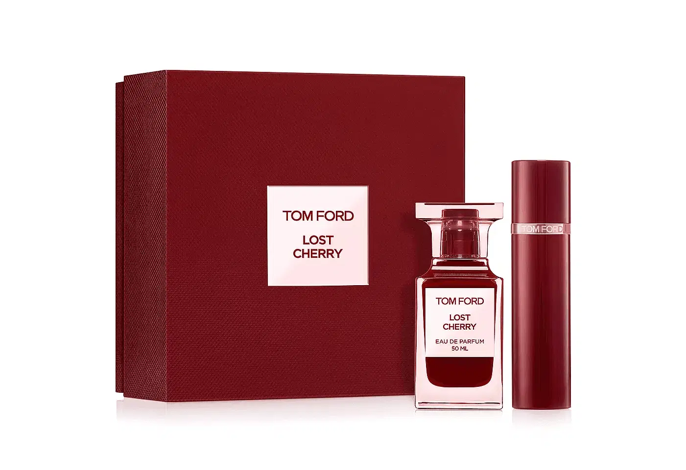 Tom Ford Lost Cherry EDP Gift Set - 50ml + Travel Spray