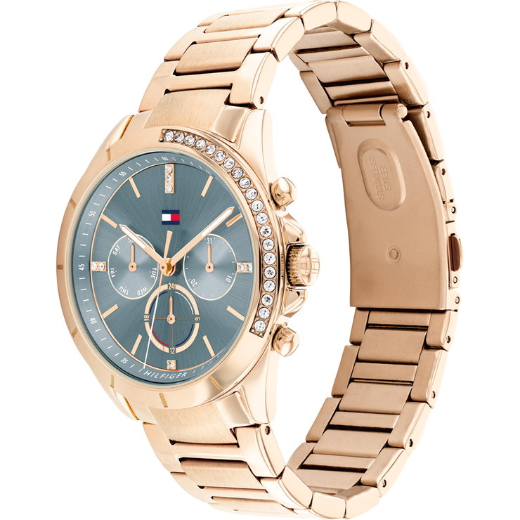 Tommy Hilfiger Emery women watch steel rose gold