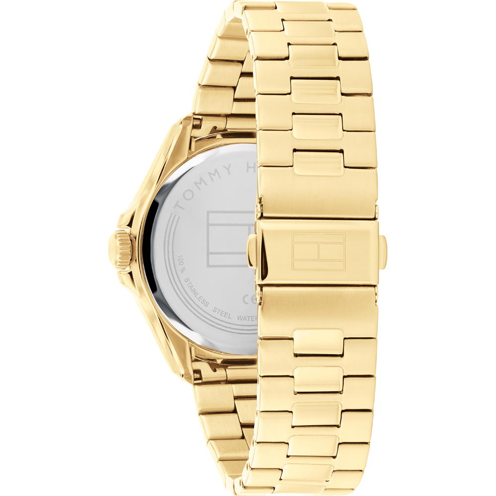 Tommy Hilfiger Steel Gold Gents Quartz Watch 