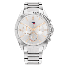 ساعة يد ايمرى من تومى هيلفيغر للنساء استيل لون فضى 