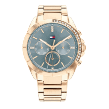 ساعة يد ايمرى من تومى هيلفيغر للنساء استيل لون روز قولد