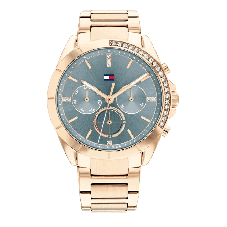 Tommy Hilfiger Emery women watch steel rose gold