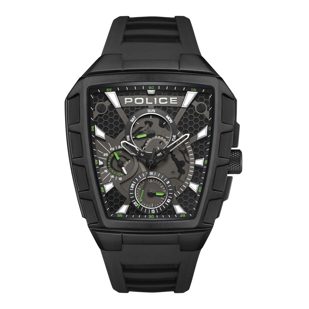 Police Tough Gear Men Black Watch