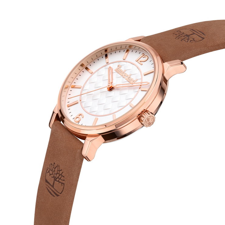 Timberland Trailmark Watch Women Brown Strap