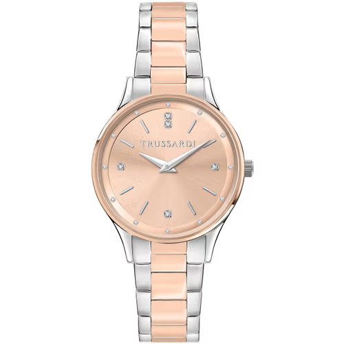 Trussardi T-STAR watch for women steel rose gold