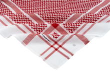 شماغ من جيفينشى للرجال لون احمر مع ابيض مقاس 60 انش