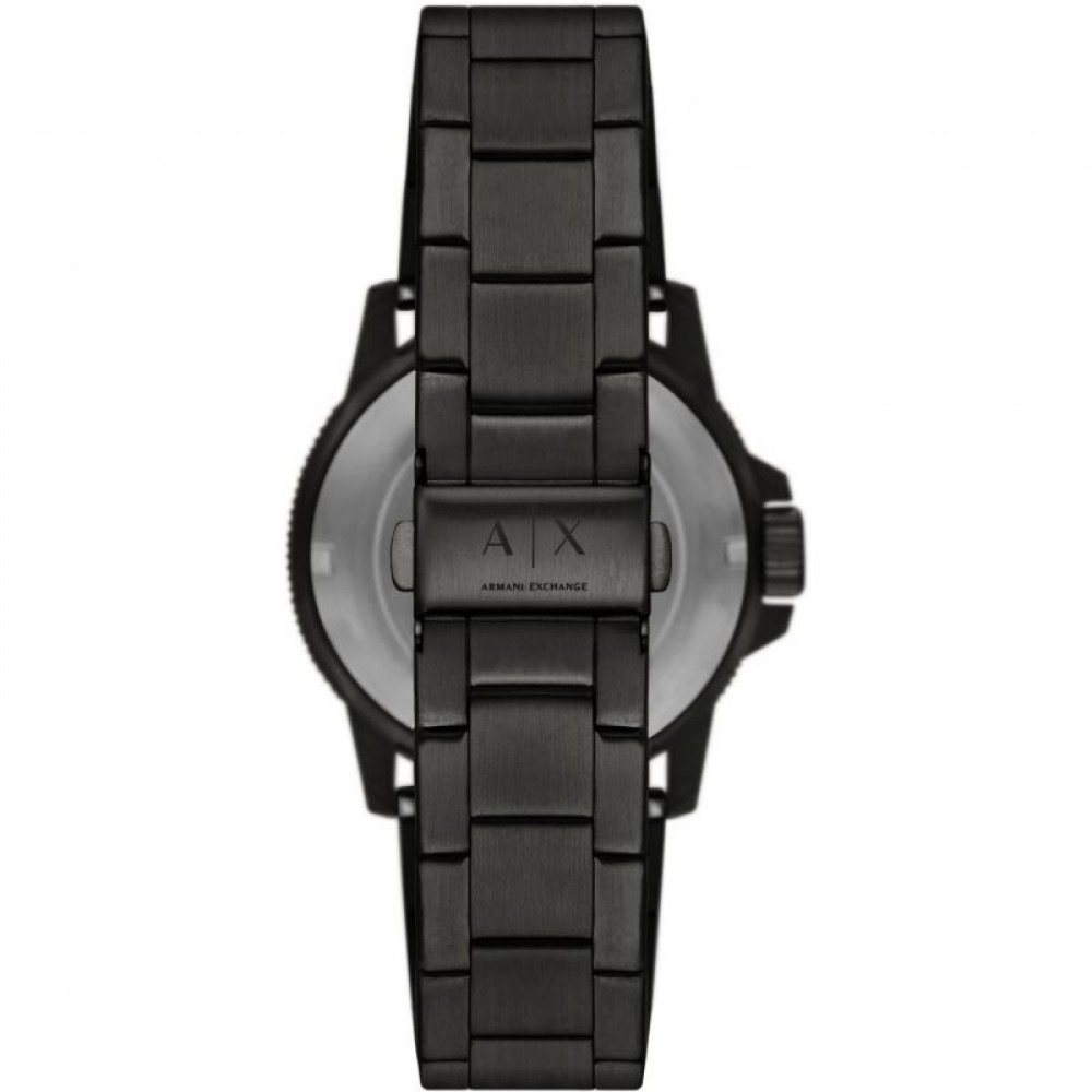ARMANI EXCHANGE Leonardo Men Analog Watch Steel Black