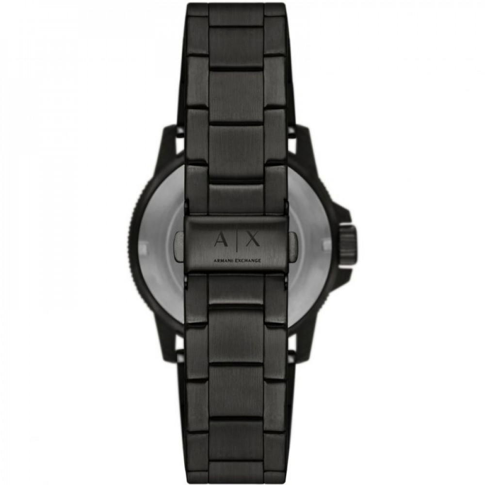 ARMANI EXCHANGE Leonardo Men Analog Watch Steel Black