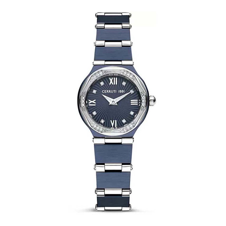 Cerruti 1881 Rendinara watch for women steel blue