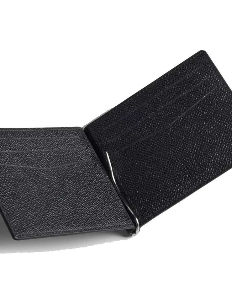 Dunhill Cadogan 6cc Money Clip Billfold , Black 