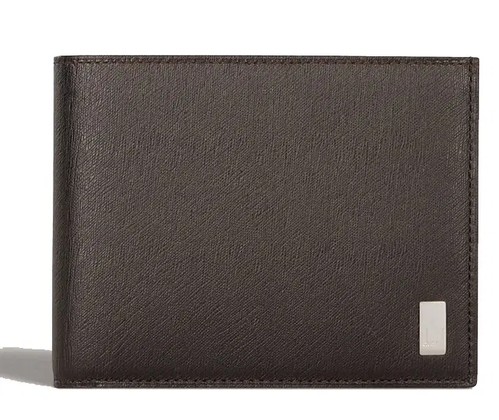 Dunhill Sidecar Leather Billfold Wallet Brown