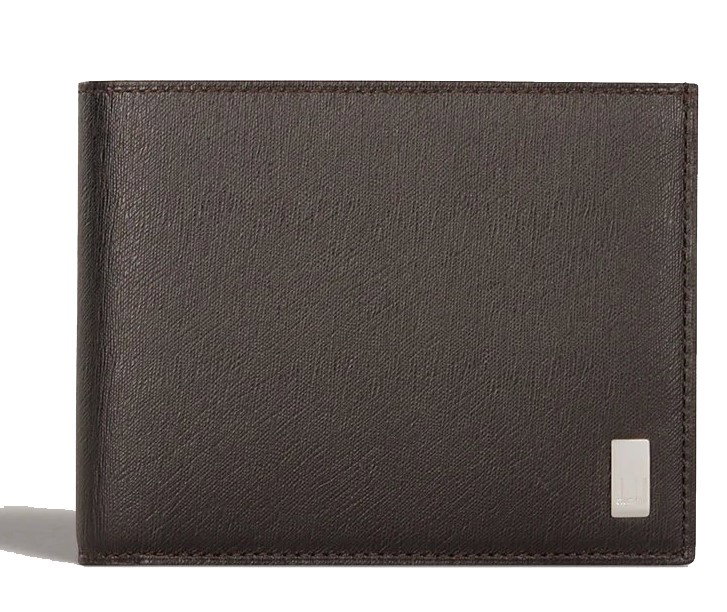 Dunhill Sidecar Leather Billfold Wallet Brown