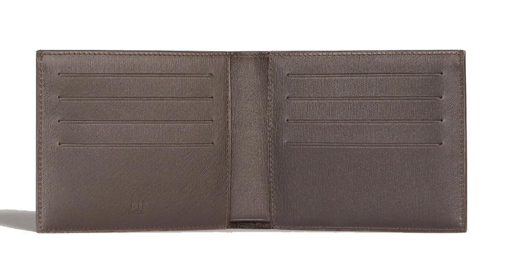 Dunhill Sidecar Leather Billfold Wallet Brown 
