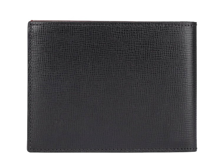 Dunhill Belgrave Leather Billfold Wallet Black , Brown 