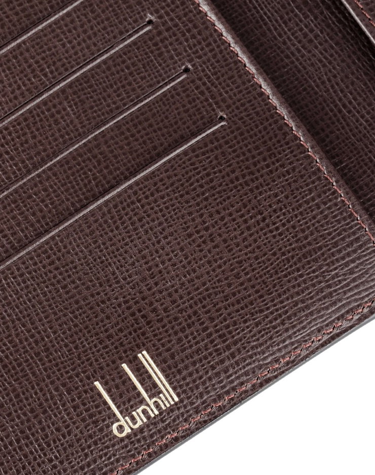 Dunhill Belgrave Leather Billfold Wallet Black , Brown 