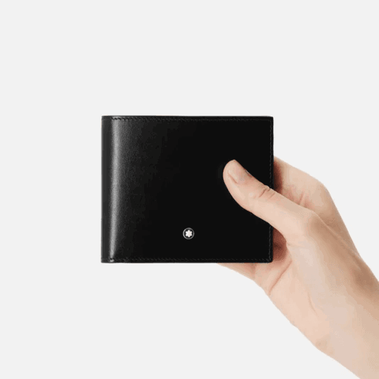 Montblanc Meisterstuck Wallet 12CC - Black Leather