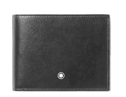 Montblanc Meisterstuck Wallet 12CC - Black Leather