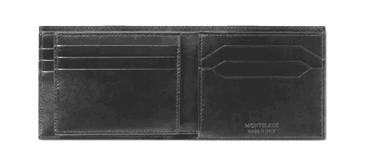 Montblanc Meisterstuck Wallet 12CC - Black Leather