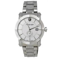 Montegrappa Nerouno Men Analog Watch steel silver