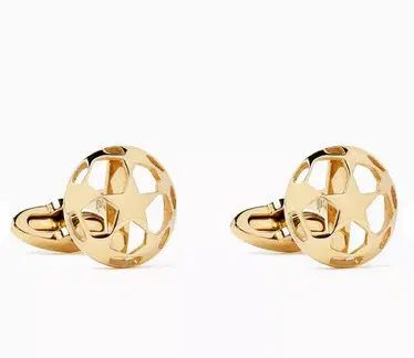 Montegrappa Uefa Champions League Cufflinks Ip Gold