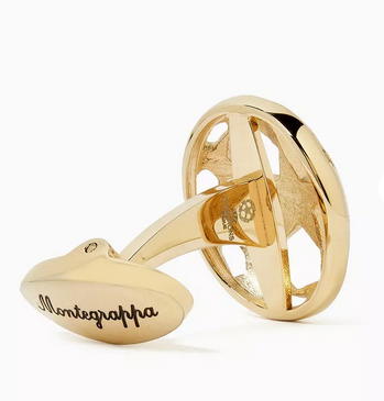 Montegrappa Uefa Champions League Cufflinks Ip Gold