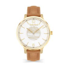Timberland Wheel Wright Women Watch Brown Leather