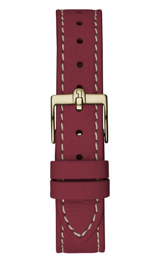 Furla Nude Watch For Women Burgundy Leather 