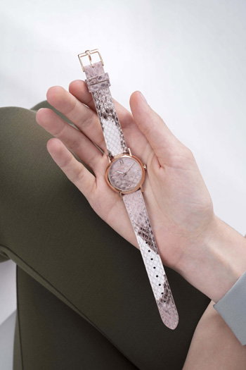Furla Python Watch For Women Brown