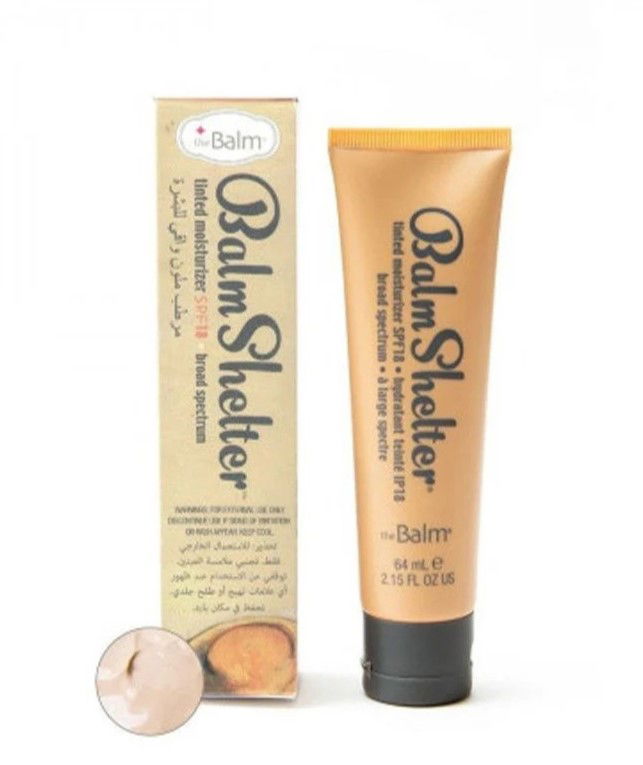 The Balm shelter Tinted Moisturizer Light/Medium Spf18 