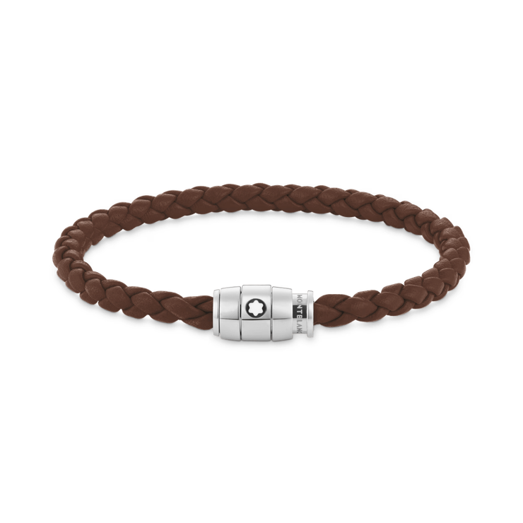 Montblanc Bracelet Medium, Soft Leather, Fauve Brown