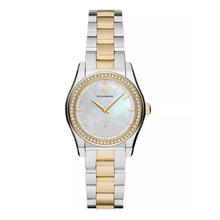 ساعة امبوريو ارماني نسائي ذهبي فضي