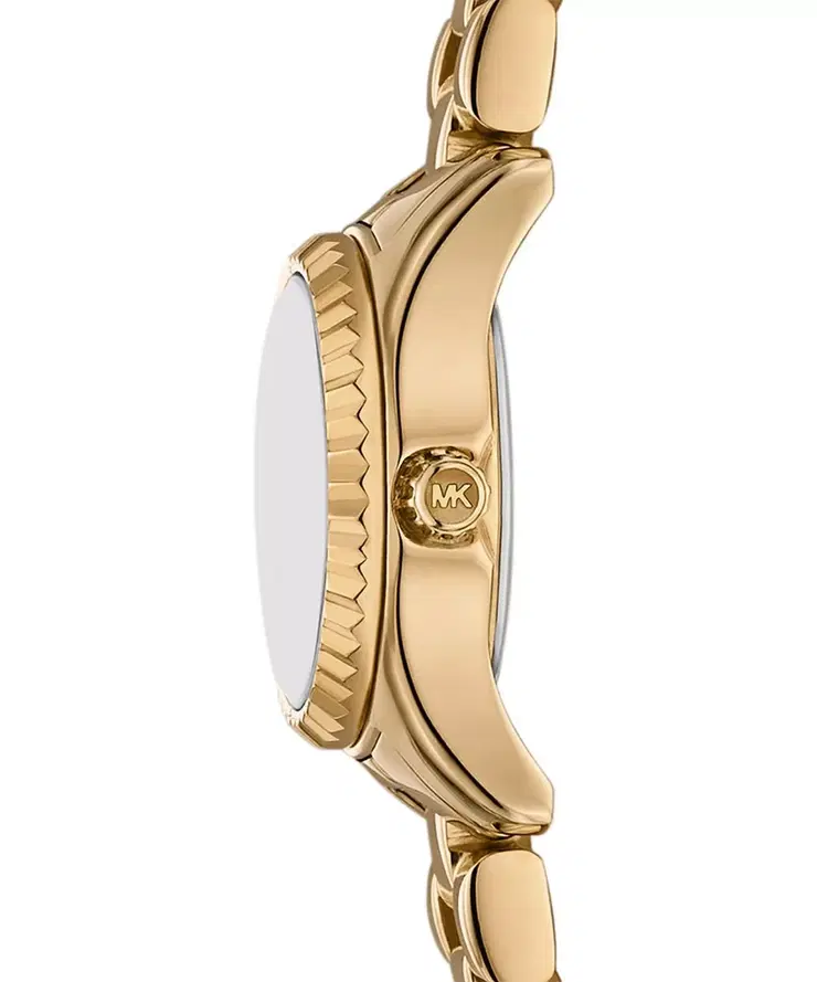 Michael Kors Lexington Ladies Gold Tone Watch Crystal Dial
