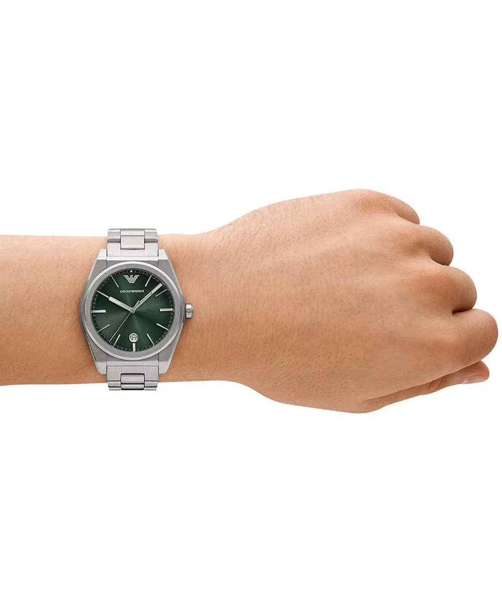 Emporio Armani Federico Green Dial Watch