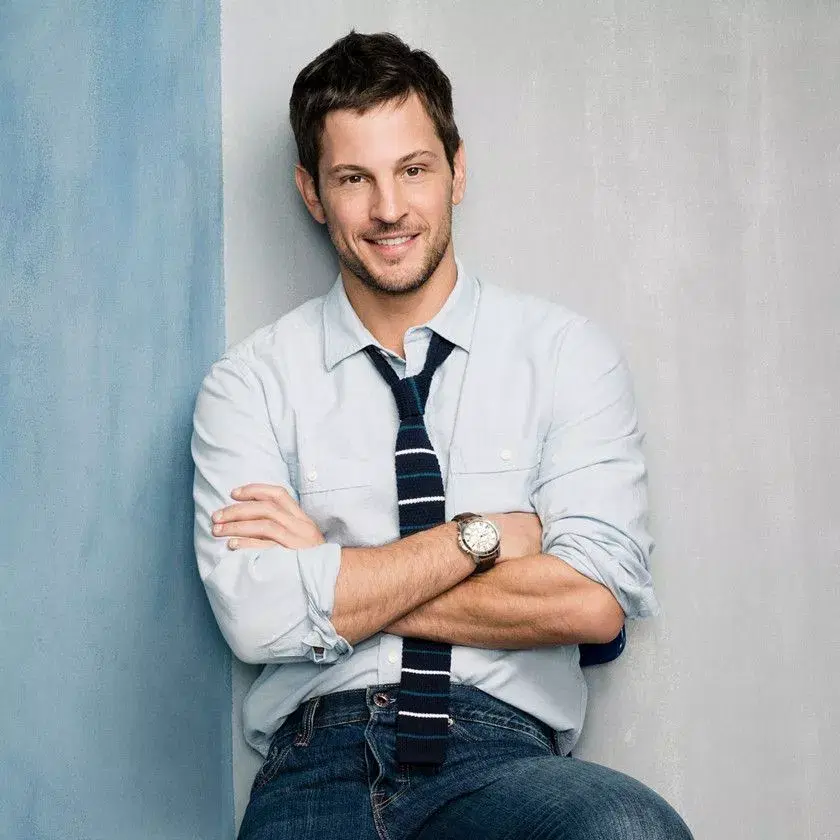 Fossil Grant Leather Men Watch Brown Strap Chronograph