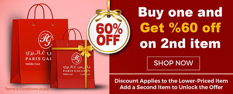 Buy One, Get 60% Off the 2nd Item