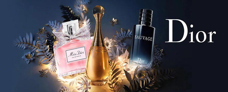 Dior luxury perfumes for men and women