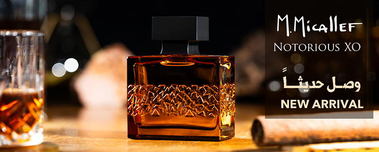 عطر ميكاليف نوتوريوس اكس او دو بارفان 100 مل برائحة شرقية دافئة وثبات طويل